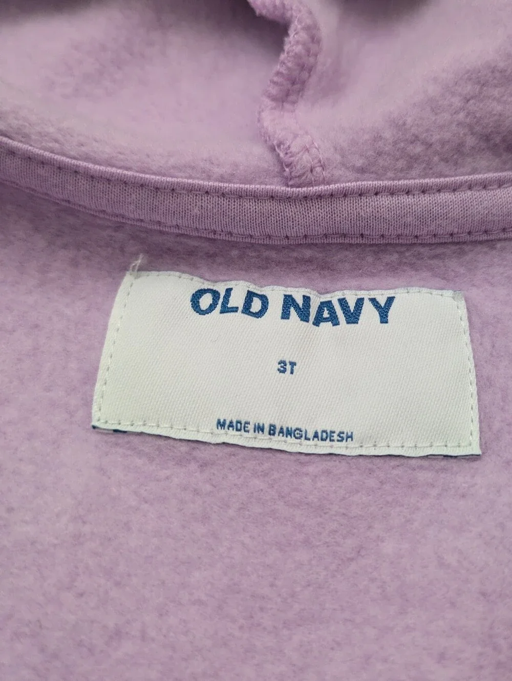 Old Navy Lilac Zip Hoodie, 3T